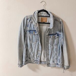 Blank NYC Distressed Denim Jacket